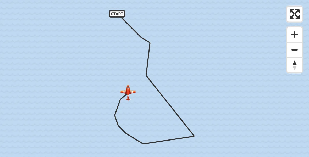 Flight route Coastguard Drone English Channel - English Channel, 30 October 2026, 05:03