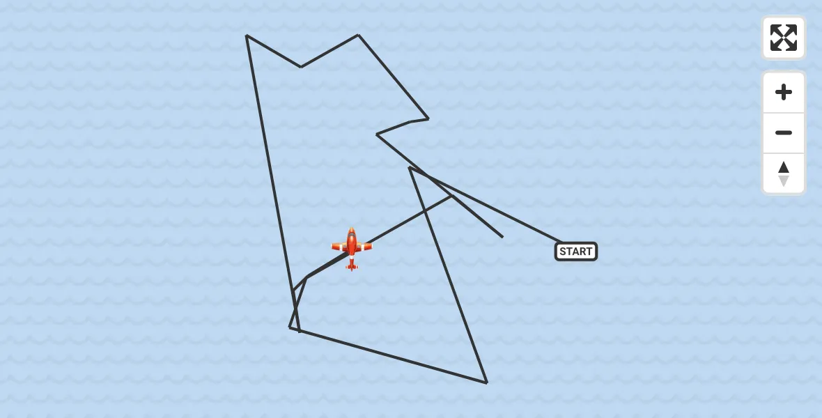 Flight route Coastguard Drone English Channel - English Channel, 30 October 2026, 05:11