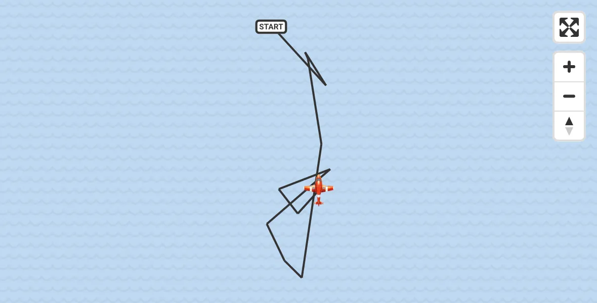 Flight route Coastguard Drone English Channel - English Channel, 30 October 2026, 05:17
