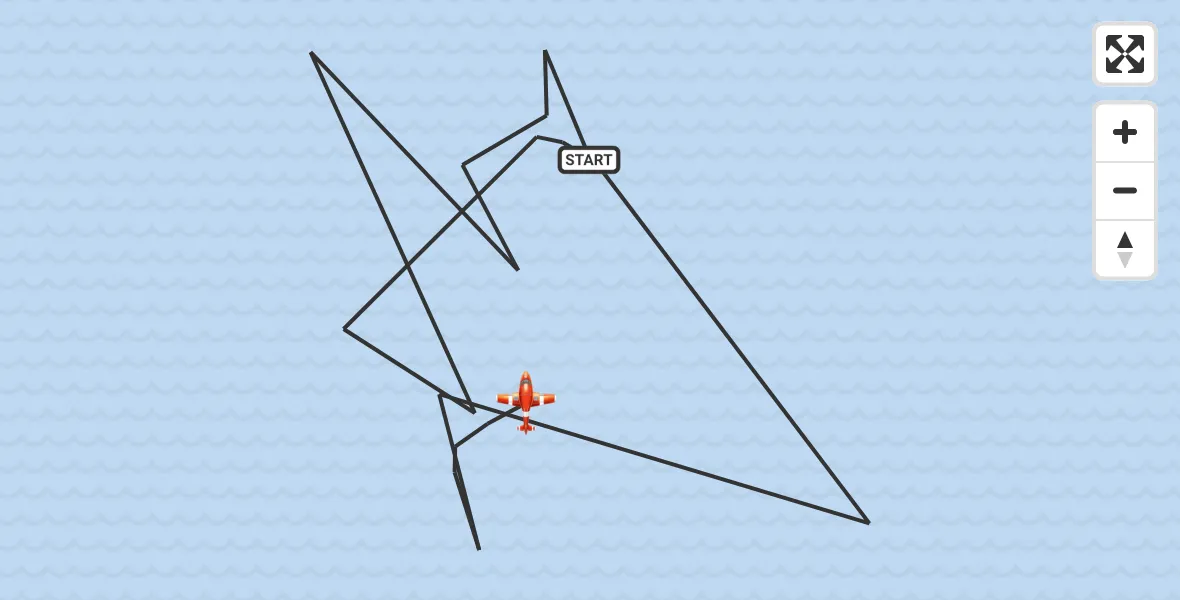 Flight route Coastguard Drone English Channel - English Channel, 30 October 2026, 05:21