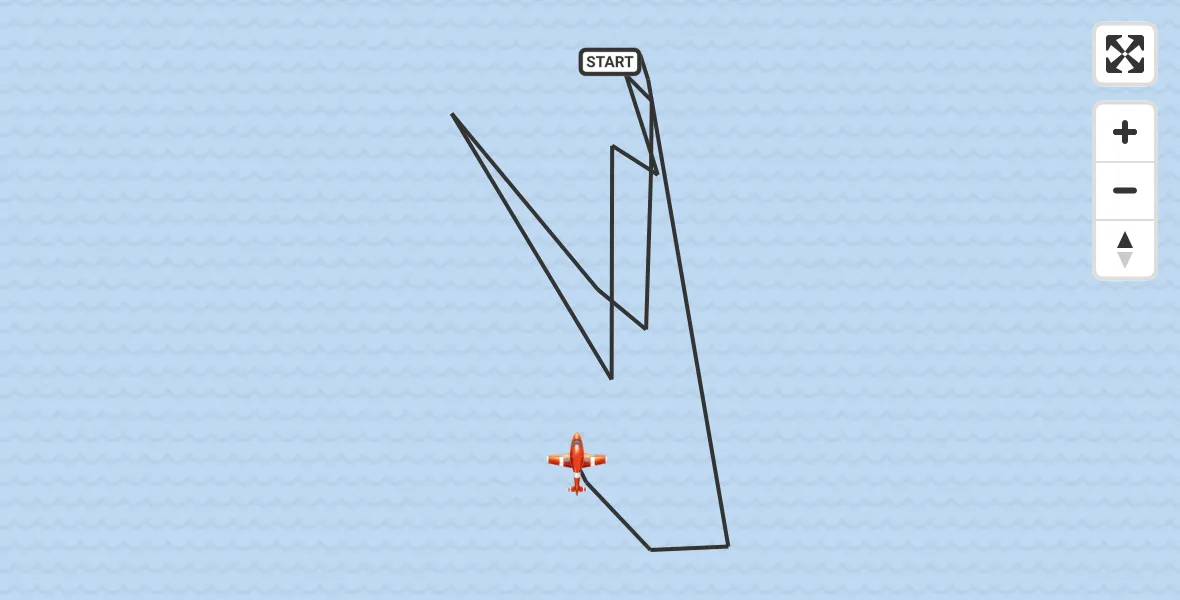 Flight route Coastguard Drone English Channel - English Channel, 30 October 2026, 05:28