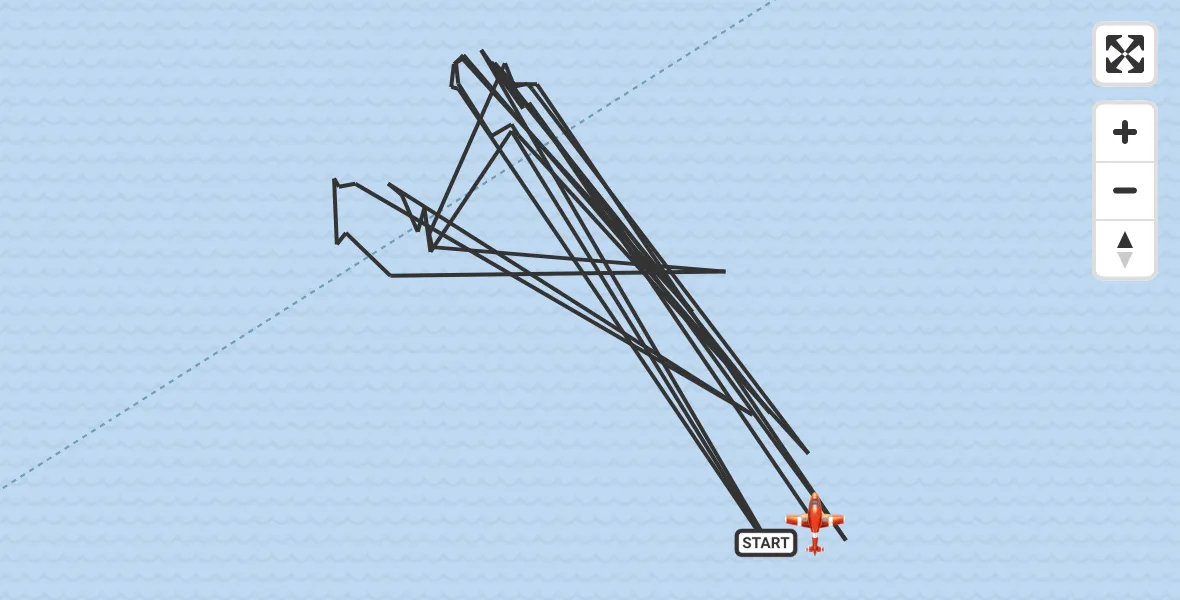 Flight route Coastguard Drone English Channel - English Channel, 30 October 2026, 07:39
