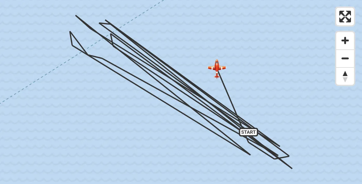 Flight route Coastguard Drone English Channel - English Channel, 30 October 2026, 07:53