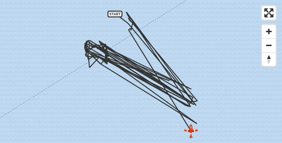 Flight route Coastguard Drone English Channel - English Channel, 30 October 2026, 08:00