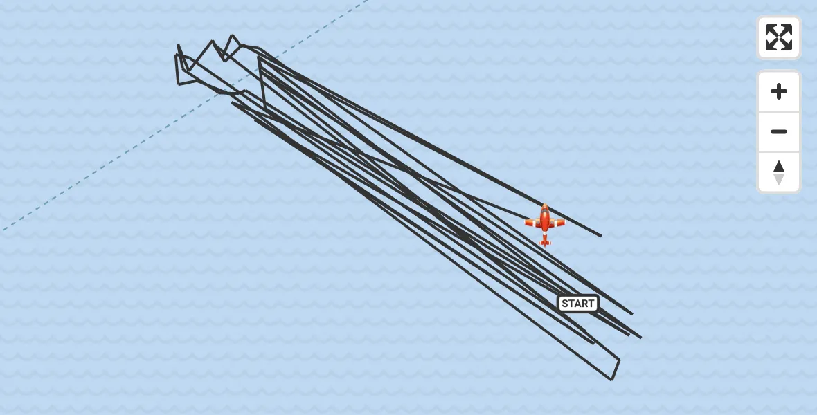 Flight route Coastguard Drone English Channel - English Channel, 30 October 2026, 08:29