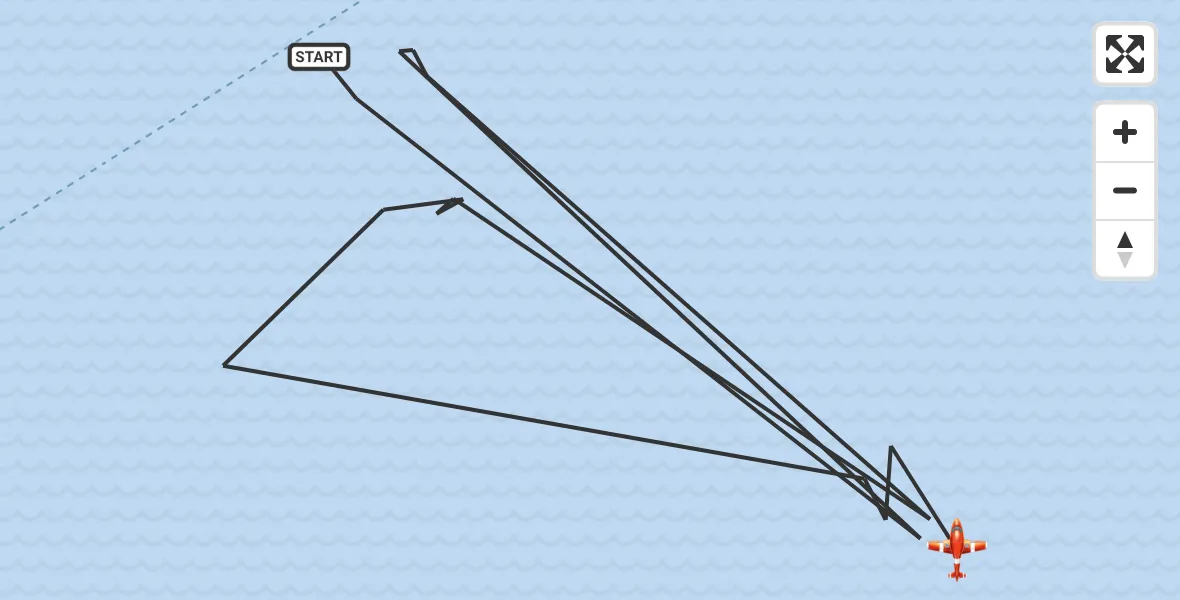 Flight route Coastguard Drone English Channel - English Channel, 30 October 2026, 09:03