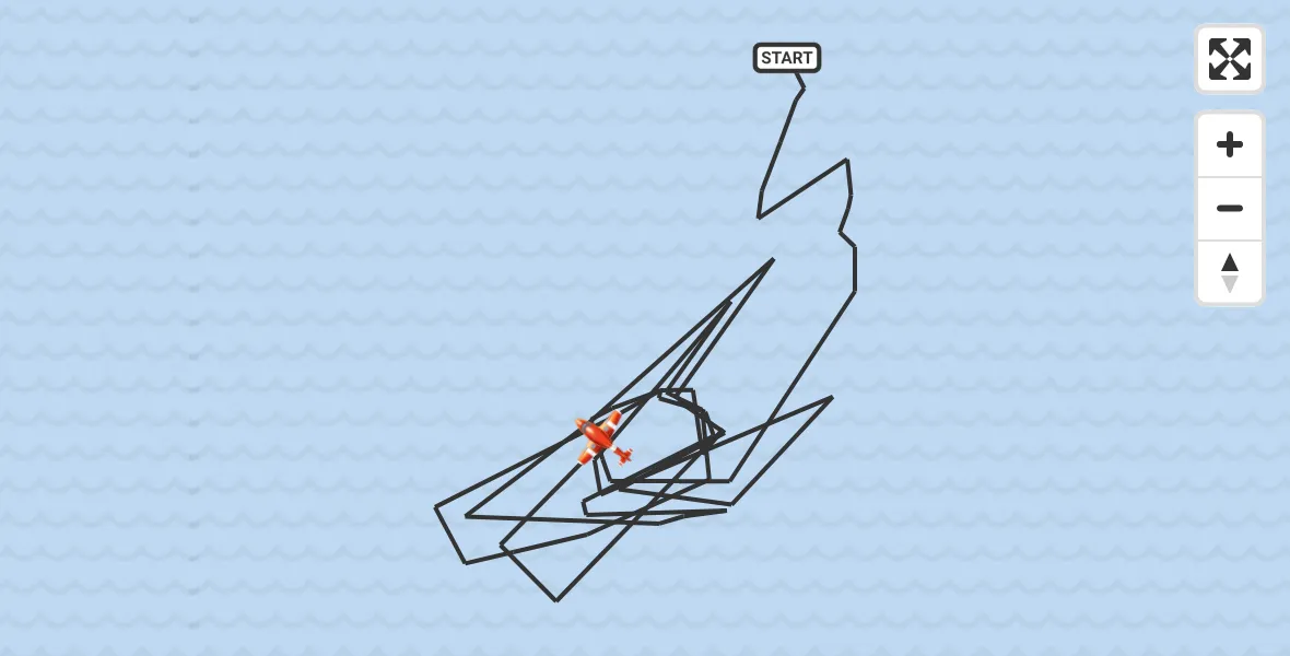 Flight route Coastguard Drone English Channel - English Channel, 31 October 2026, 09:17