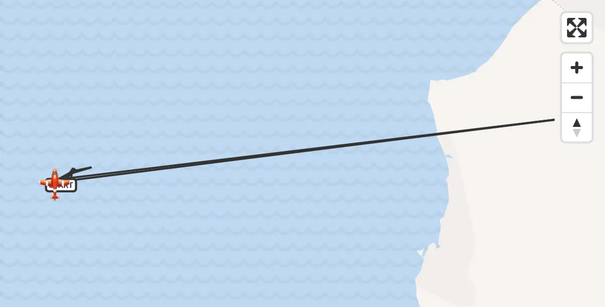 Flight route Coastguard Drone English Channel - English Channel, 31 October 2026, 10:58