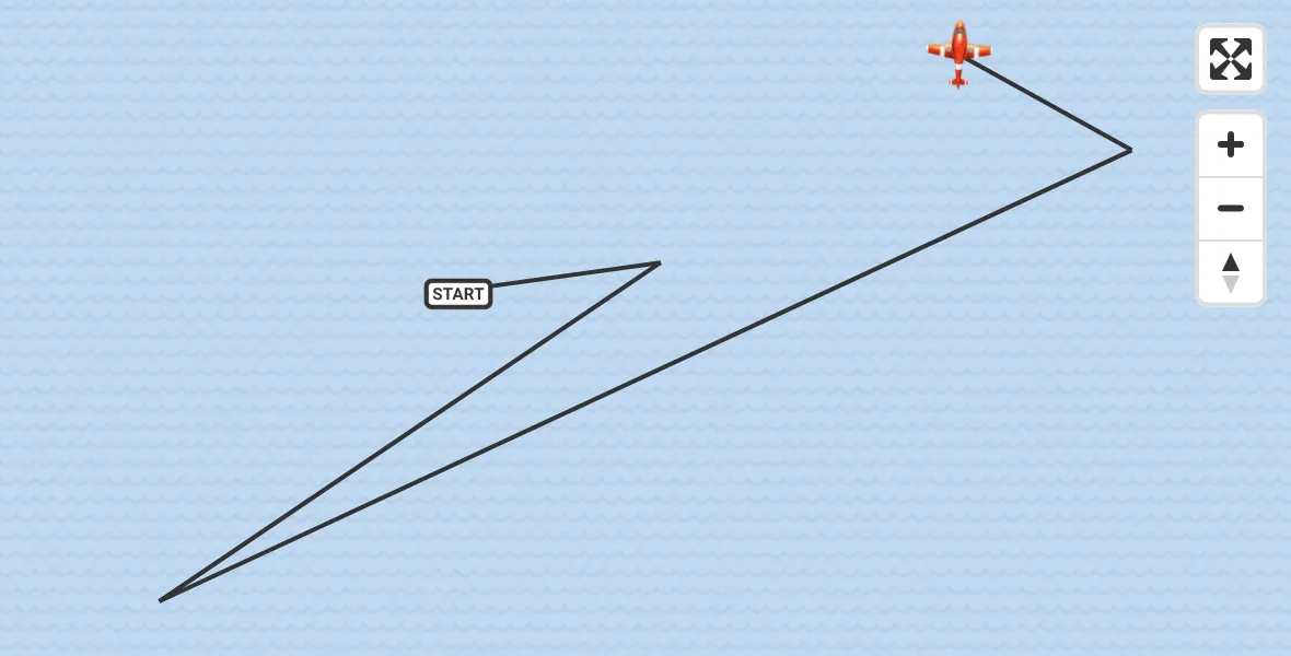Flight route Coastguard Drone English Channel - English Channel, 31 October 2026, 11:35